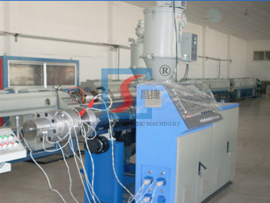 Plastic Extruder Machinery Single Screw Extruder For Pipe / Rod