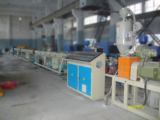 CE & ISO Single Screw Extruder , PPR Pipe Production Line 75mm - 160mm