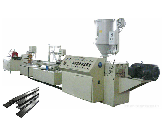 Fire Proofing Plastic Profile Extrusion Line , ABS Profile Extrusion Machine