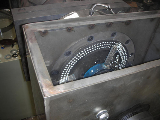 WPC Pelletizing Line With Conical Twin Screw , Plastic Pelletizer Machine