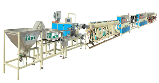 Single screw extruder for plastic pe drip irrigation pipe making machine