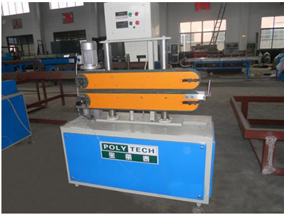 Round Drip Irrigation Pipe Plastic Extrusion Line With SJ-65 / 33 Plastic Extruder