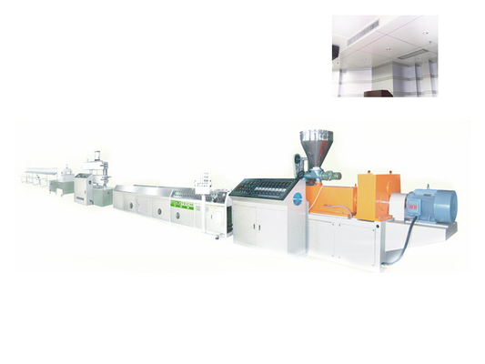 Wood Plastic Composite Plastic Profile Extrusion Line High Efficiency OEM ODM