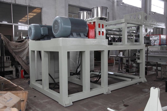 18KW 20 - 120 Rpm Plastic Double Screw Extruder with Electro Control Components