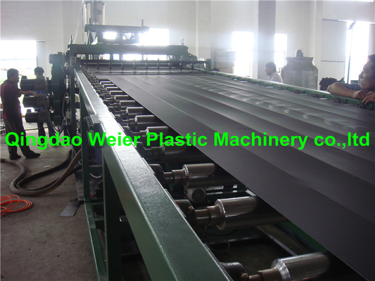 Plastic PP Transparent / Foaming Sheet Extrusion Line , PP Sheet Production Line