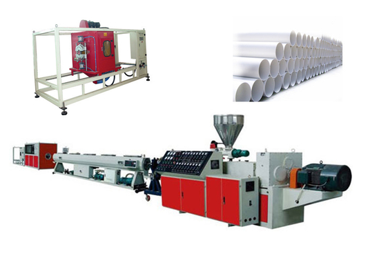 PVC Conduit Pipe Making Machine / Pipe Production Line With AC Frequency Control Device