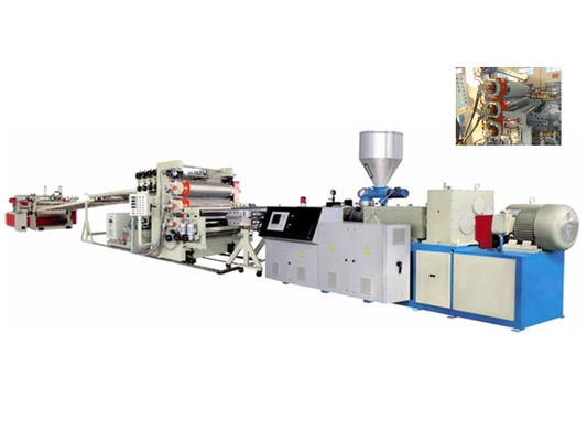 Машины штранг-прессования двойной доски пены PVC штрангпресса винта свободной пластиковые